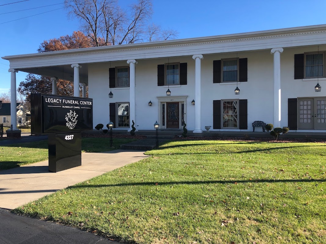 Nunnelley Funeral Home building in Louisville, Kentucky