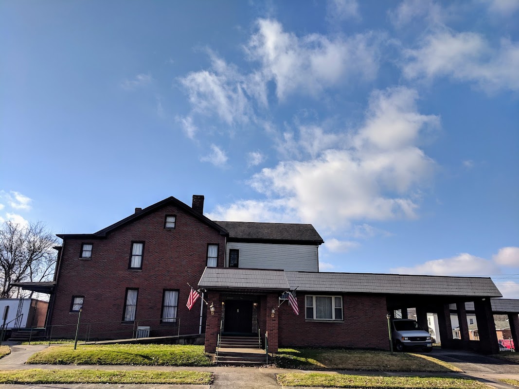 O'Keefe-Baker Funeral Home building in Ironton, Ohio