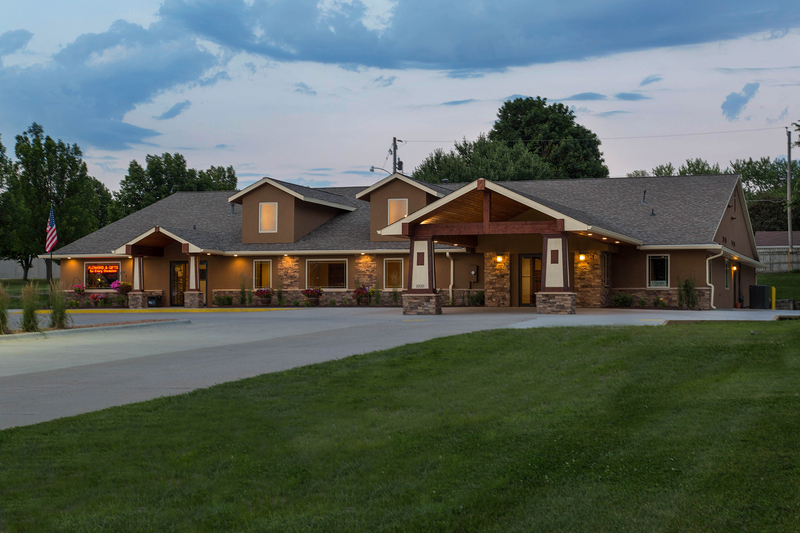 O'Leary Celebration Of Life Center building in Norwalk, Iowa