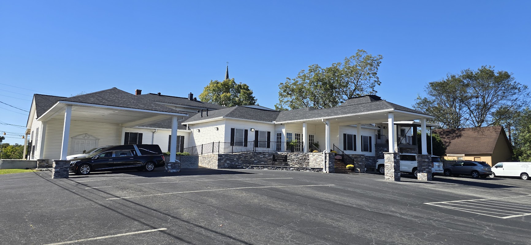 Olin L. Gammage & Sons Funeral Home building in Cedartown, Georgia
