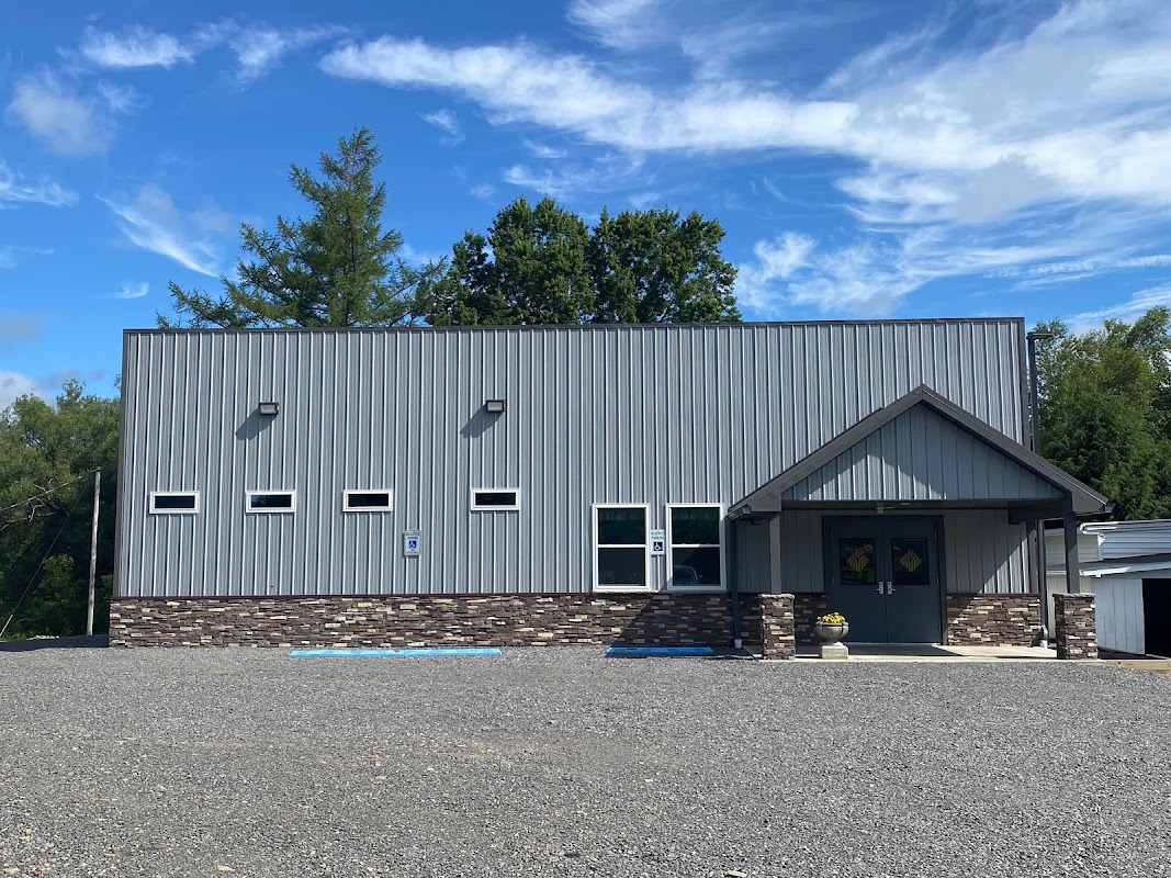 Olney Funeral Home & Cremation Service building in Ulysses, Pennsylvania
