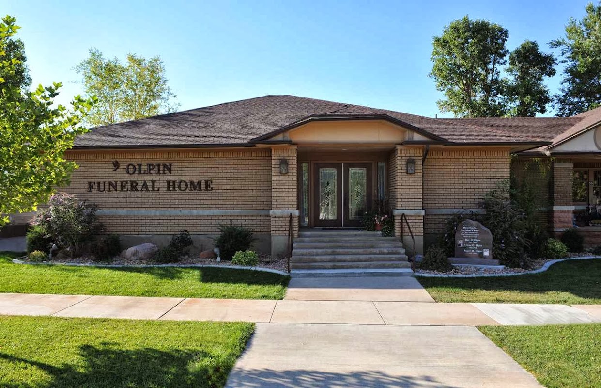 Olpin Stevens Funeral Home building in Fillmore, Utah