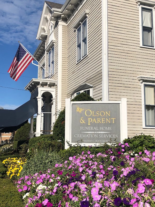 Olson & Parent Funeral Home building in Providence, Rhode Island