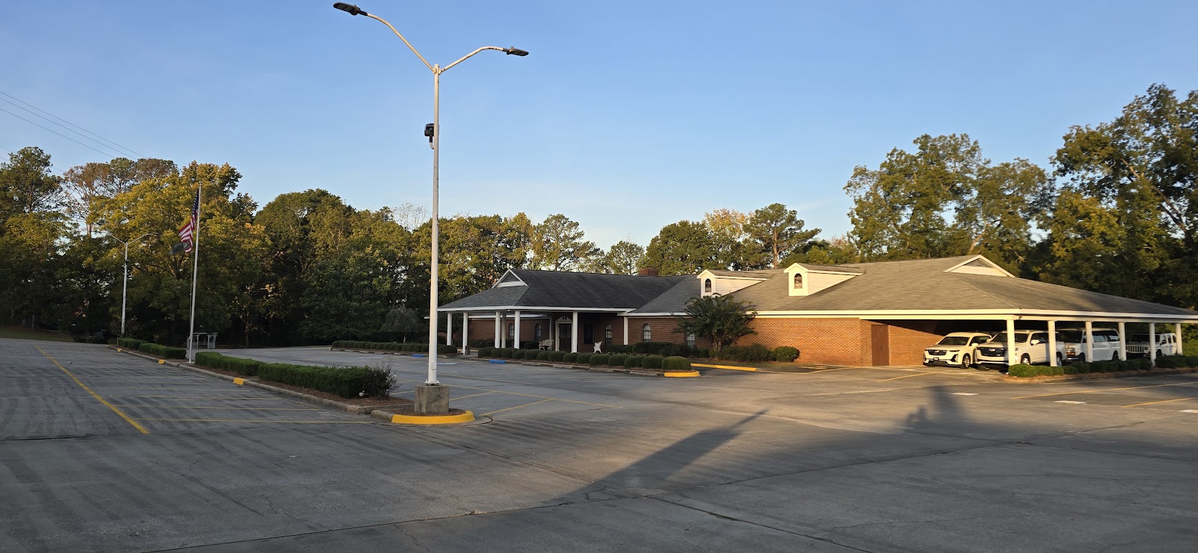 Jeffcoat-Trant Funeral Home building in Opelika, Alabama