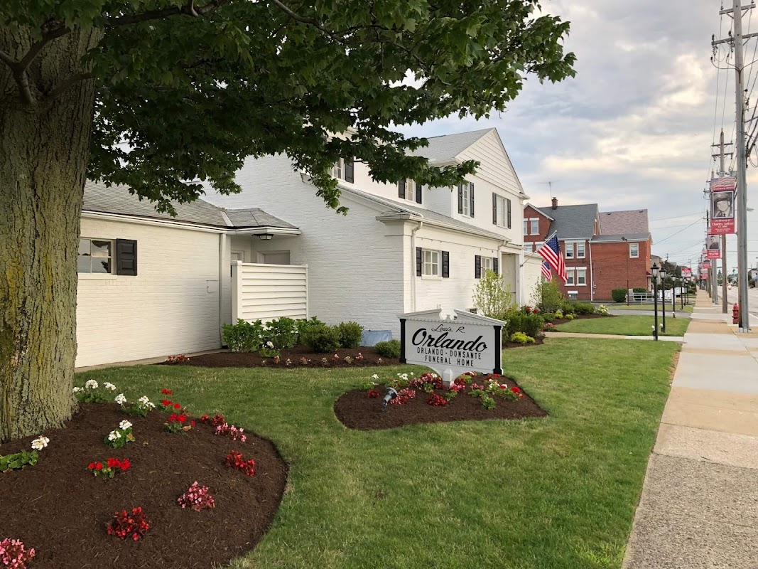 Orlando-Donsante Funeral Home building in Wickliffe, Ohio
