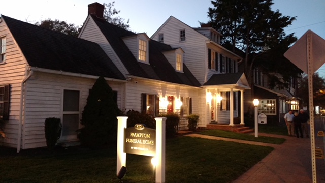 Ostrowski Funeral Home building in Saint Michaels, Maryland