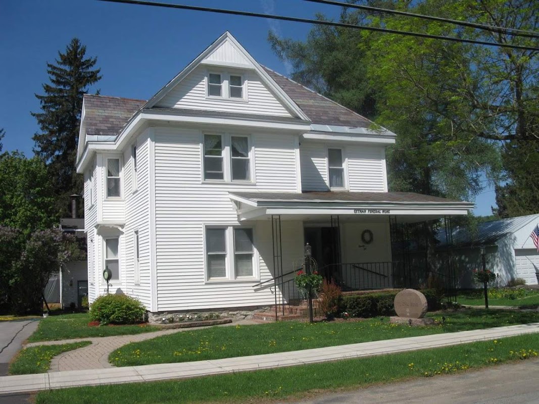 Ottman Funeral Home building in Cherry Valley, New York
