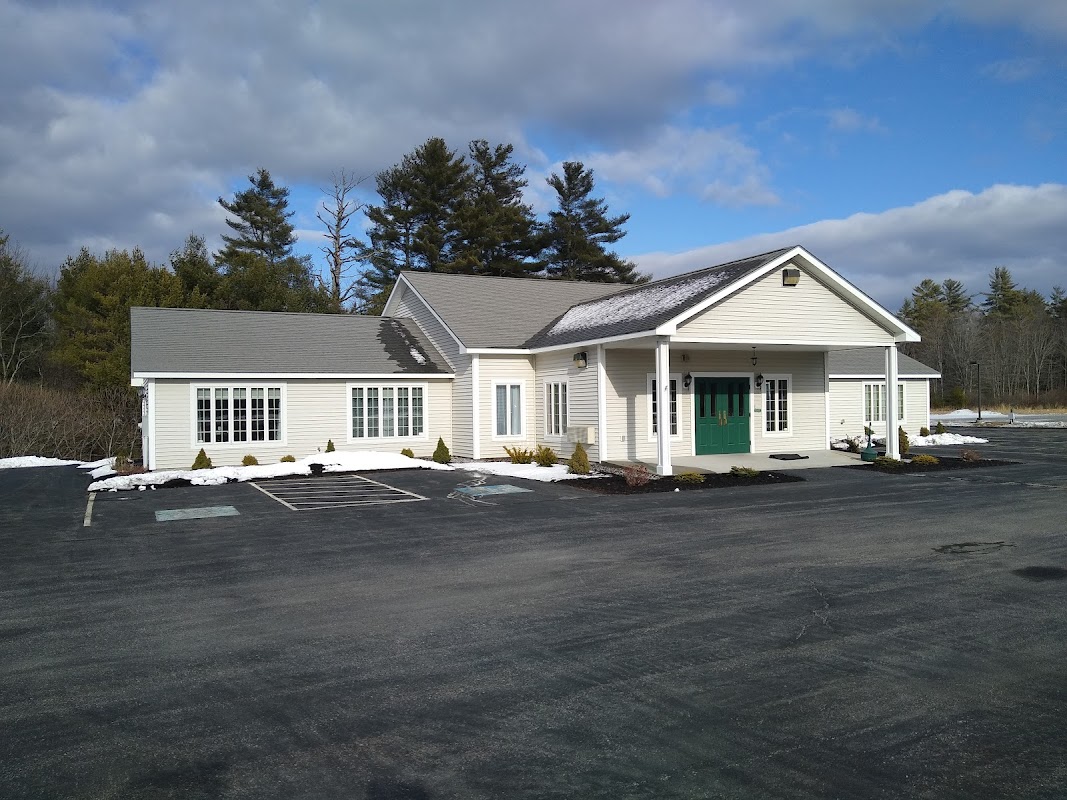 Oxford Hills Funeral Services Inc building in Oxford, Maine