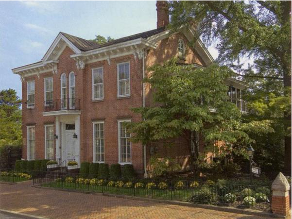 Page Funeral Home building in Burlington, New Jersey
