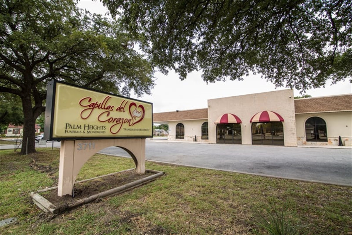 Palm Heights Morturary building in San Antonio, Texas