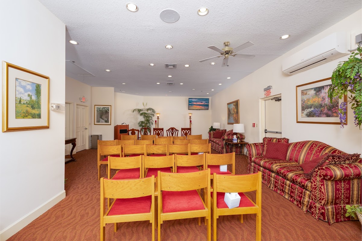 Palms West Funeral Home And Crematory building in Royal Palm Beach, Florida
