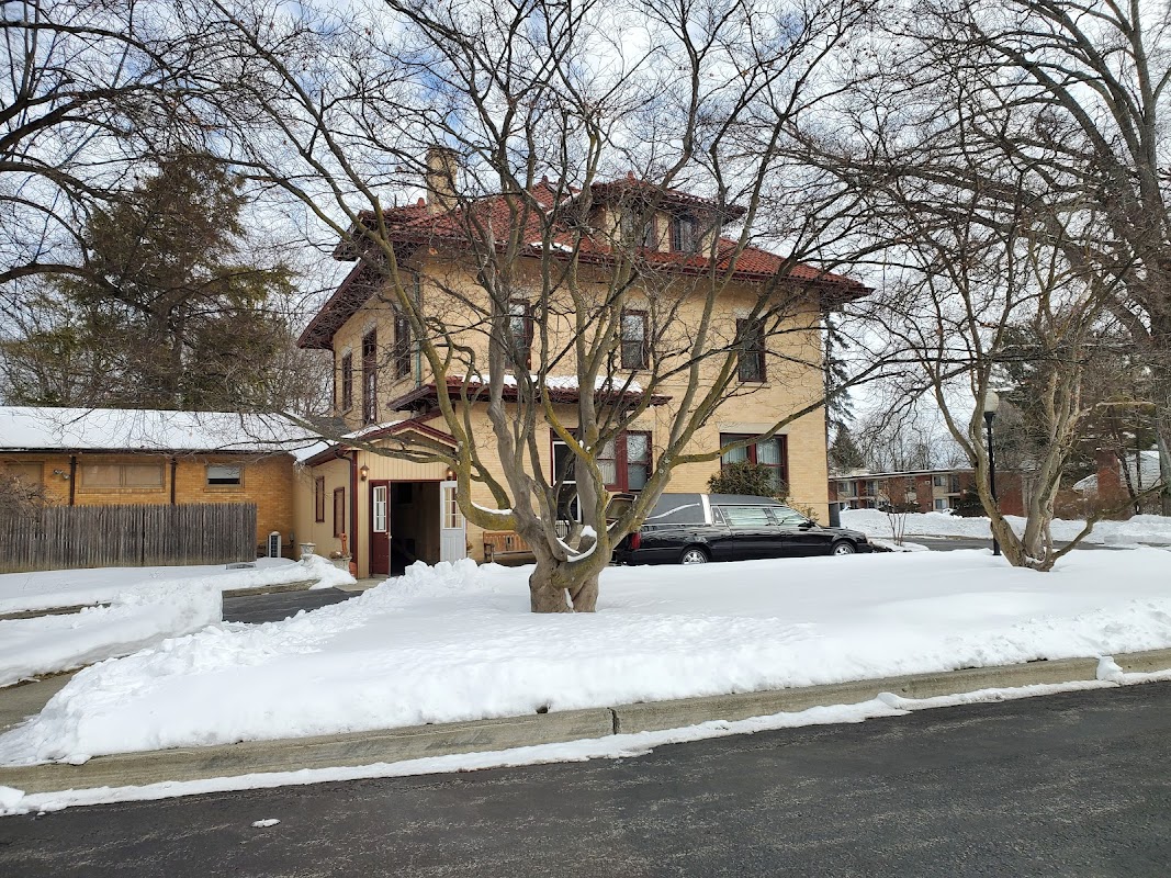 Parmele, Auchmoody & Schoonmaker Funeral Home building in Poughkeepsie, New York