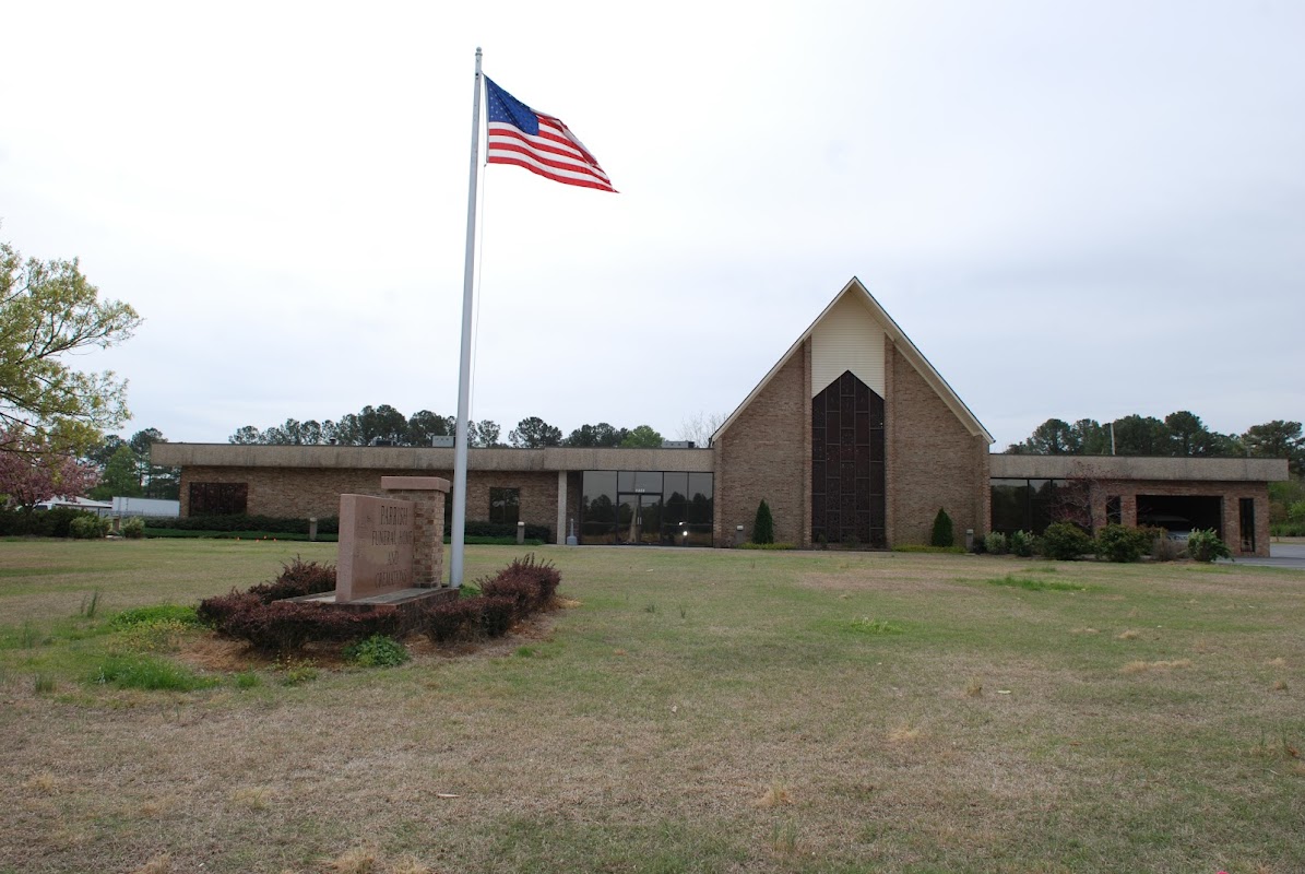 Parrish Funeral Home building in Selma, North Carolina