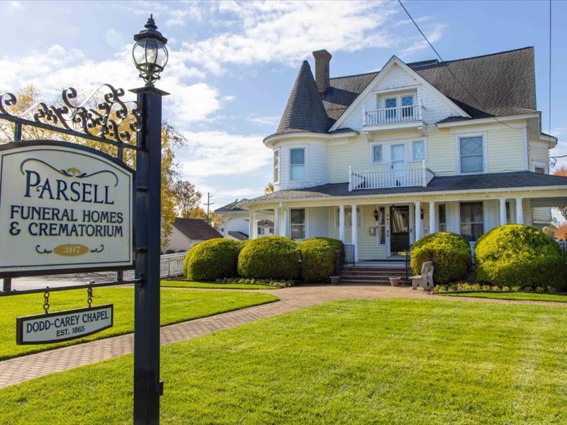 Parsell Funeral Homes & Crematorium - Dodd Carey Chapel building in Georgetown, Delaware