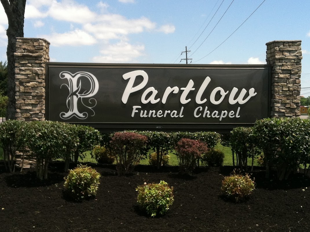 Partlow Funeral Chapel building in Lebanon, Tennessee