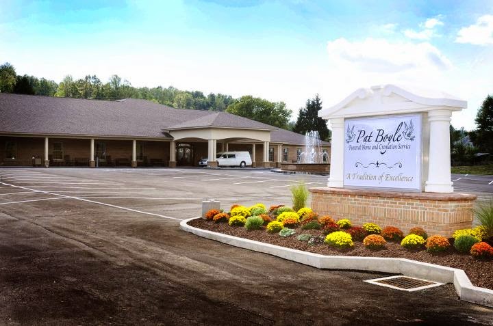 Pat Boyle Funeral Home and Cremation Service building in Jane Lew, West Virginia