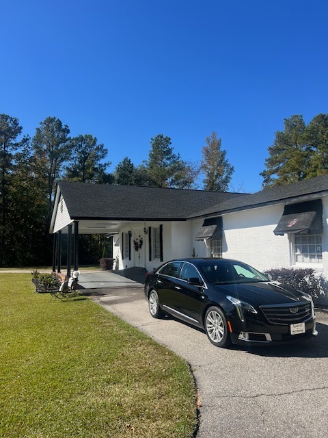 Patterson Memorial Funeral Home building in Fayetteville, North Carolina