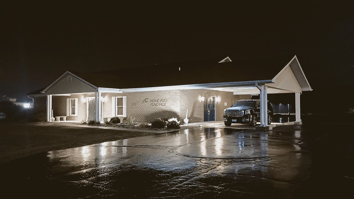 Paynic Home For Funerals building in East Alton, Illinois