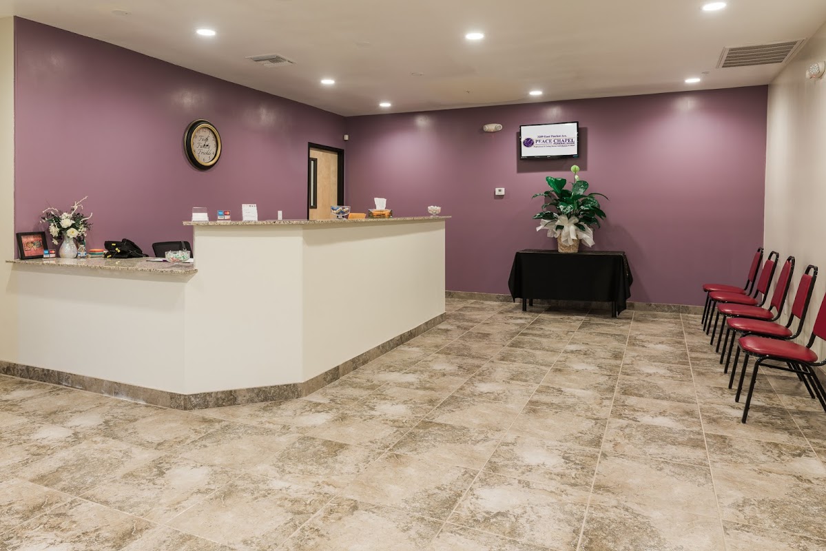 Peace Chapel Funeral Home building in Phoenix, Arizona