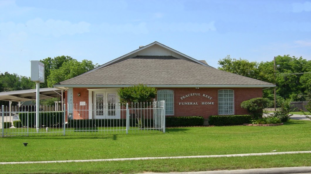 Peaceful Rest Funeral Home building in Dallas, Texas