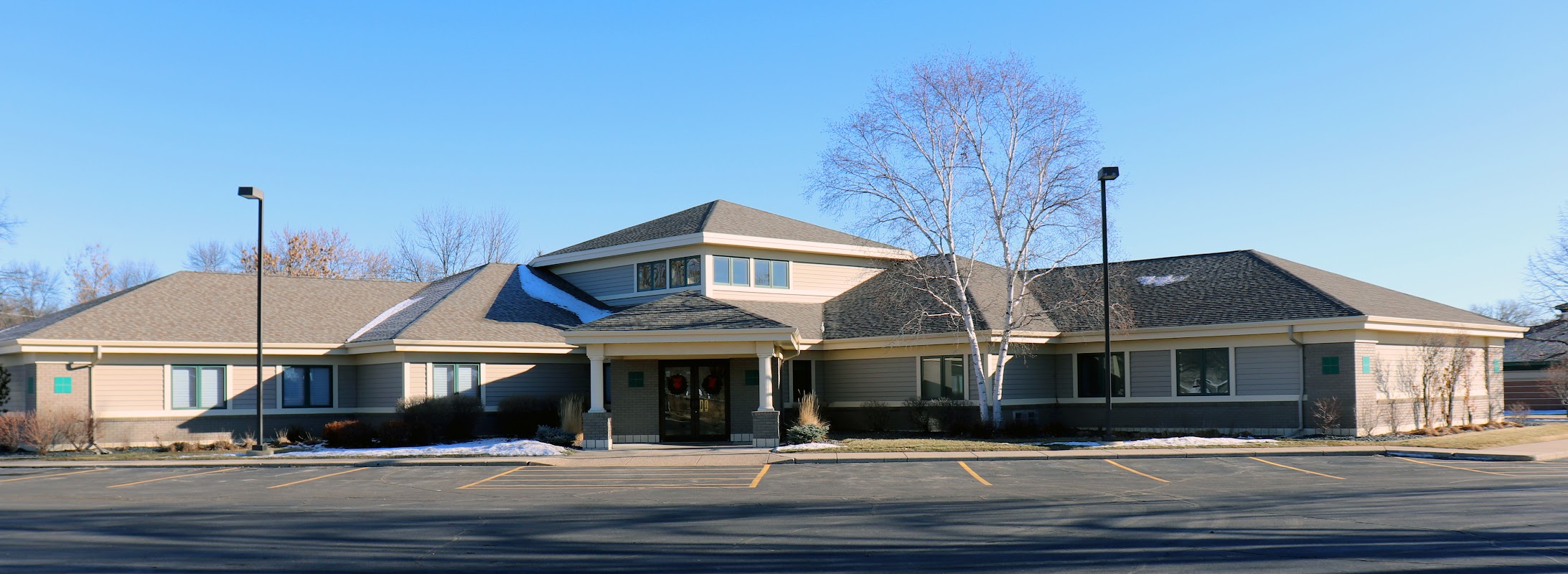 Pedersen Funeral Home building in Morris, Minnesota