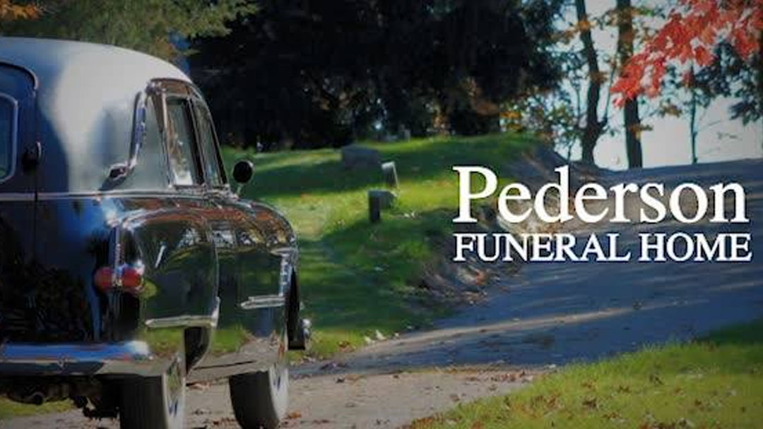Pederson Funeral Home building in Rockford, Michigan