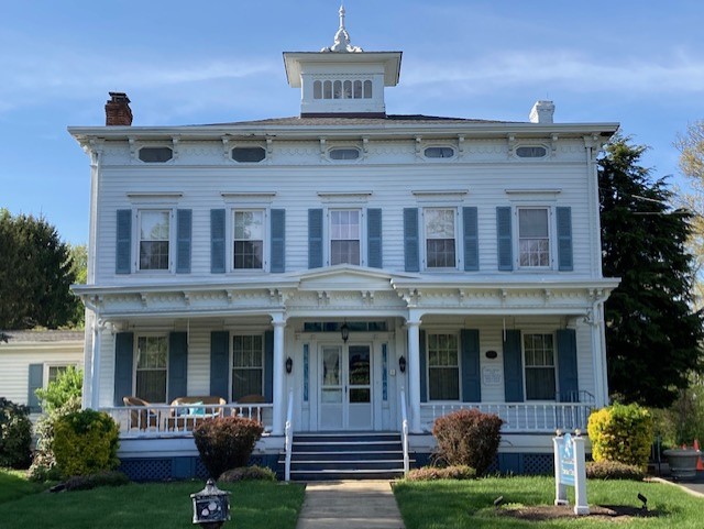 Peppler Funeral Home building in Allentown, New Jersey