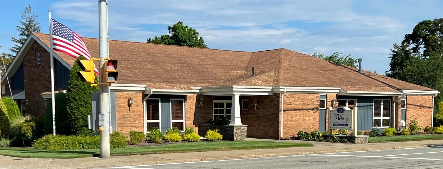 Perry-McStay Funeral Home building in East Providence, Rhode Island