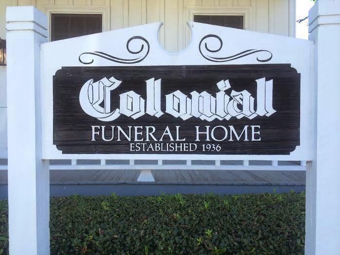 Colonial Funeral Home building in Phenix City, Alabama