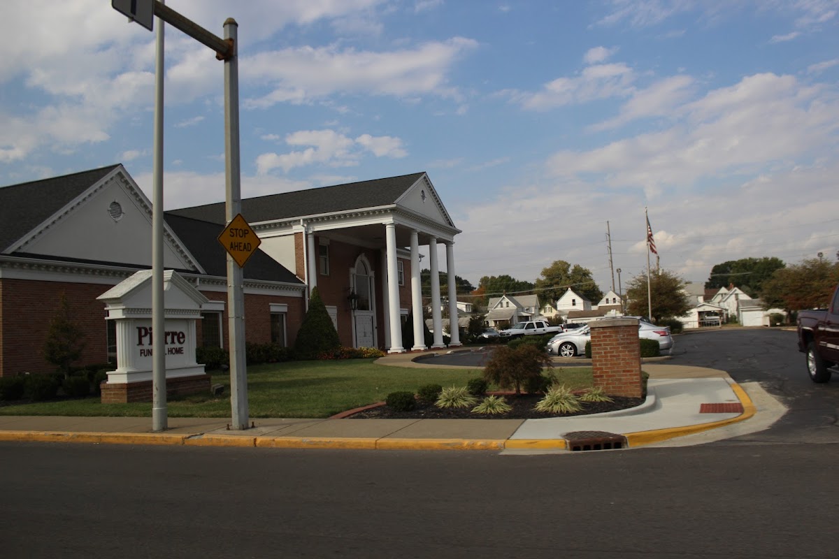Pierre Funeral Home building in Evansville, Indiana