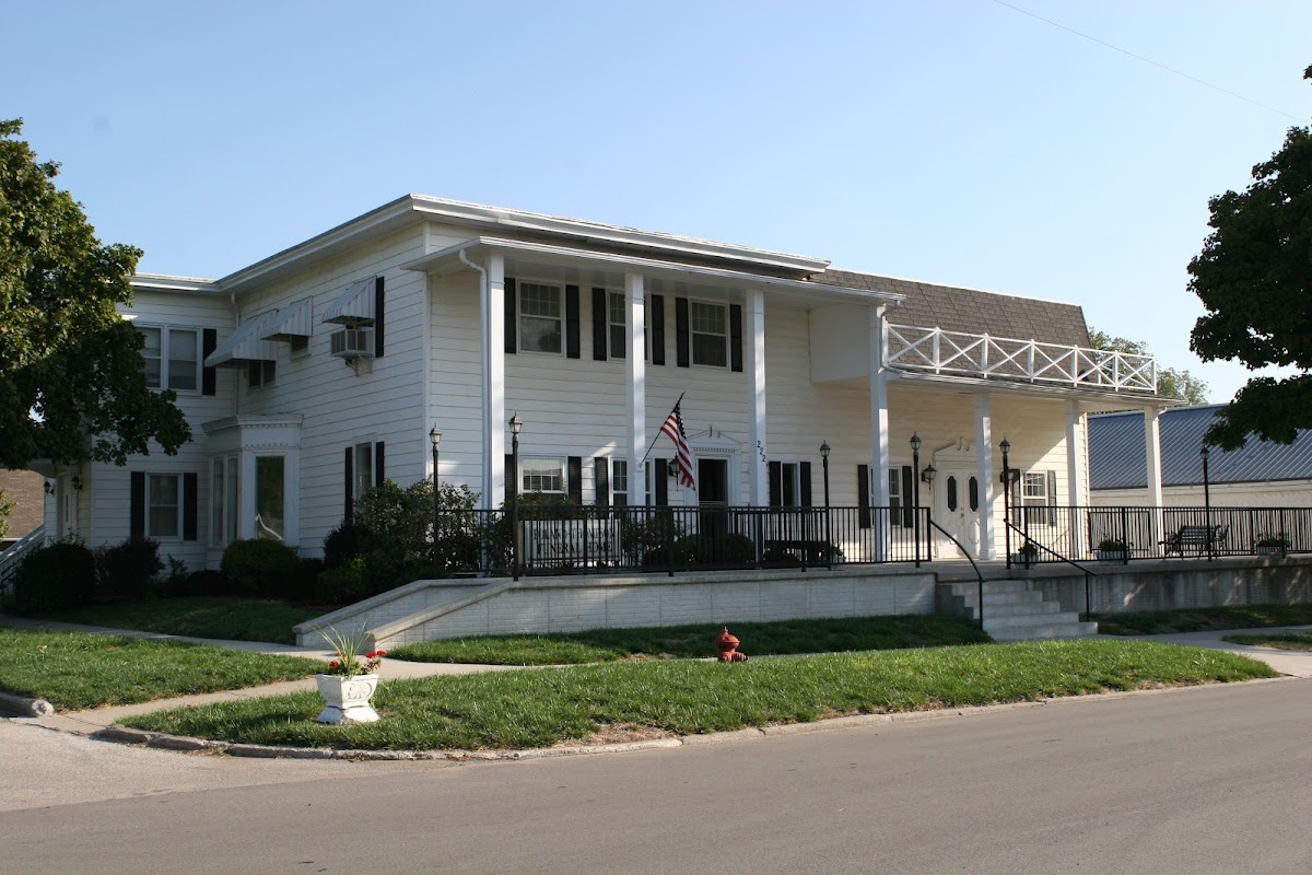 Poland Funeral Home building in Conway, Pennsylvania