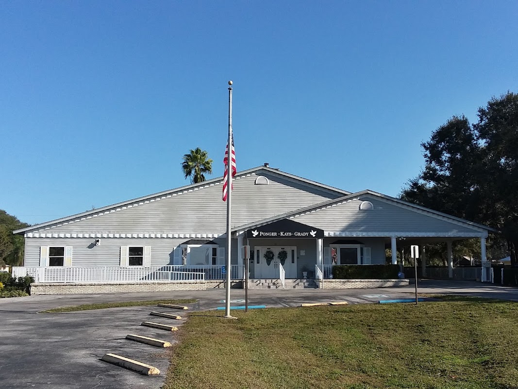 Ponger-Kays-Grady Funeral Home building in Arcadia, Florida