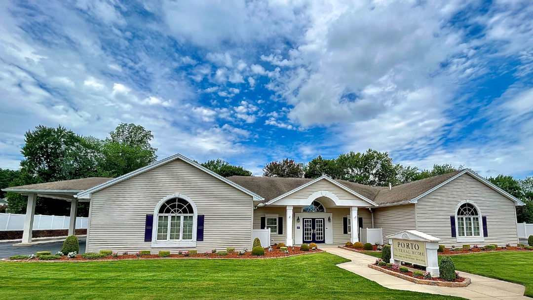 Porto Funeral Homes building in West Haven, Connecticut
