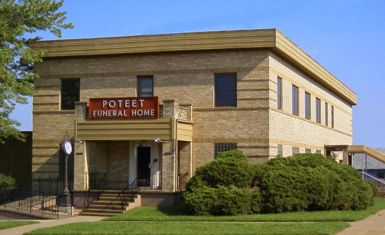 Poteet Funeral Home & Cremation Service building in Pawnee, Oklahoma