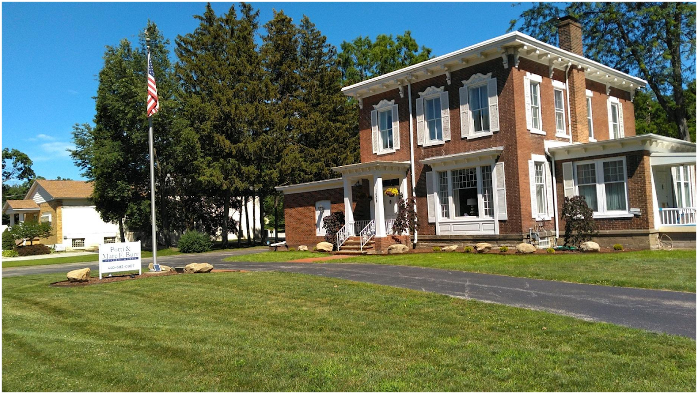 Potti Funeral Home building in Painesville, Ohio