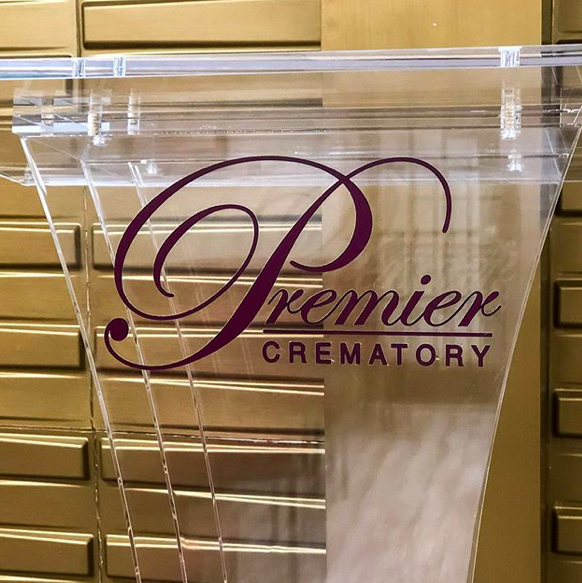 Premier Crematory building in Conyers, Georgia