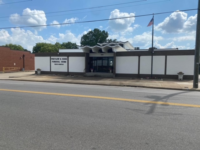 Pretlow & Sons Funeral Home building in Chesapeake, Virginia