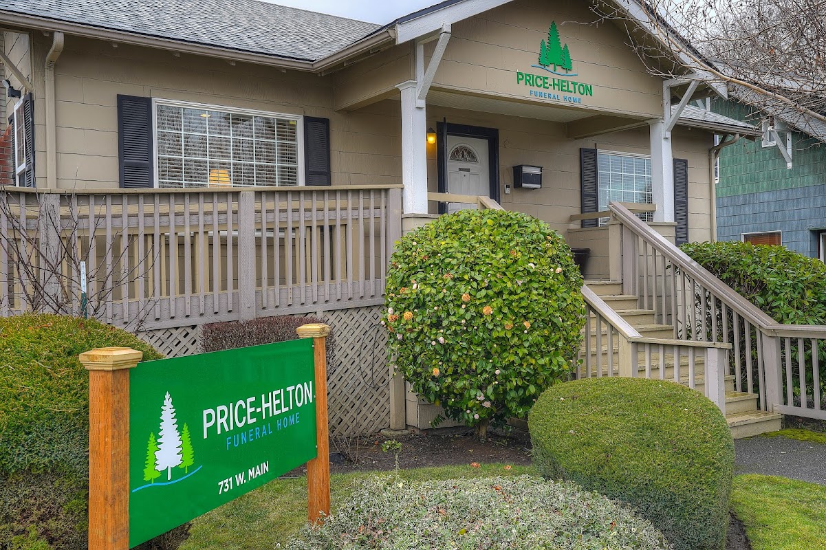Price-Helton Funeral Home building in Auburn, Washington