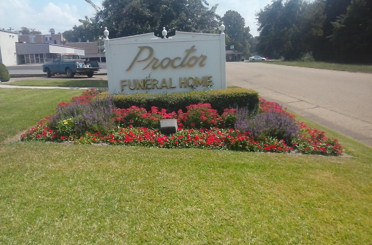 Proctor Funeral Home building in Camden, Arkansas