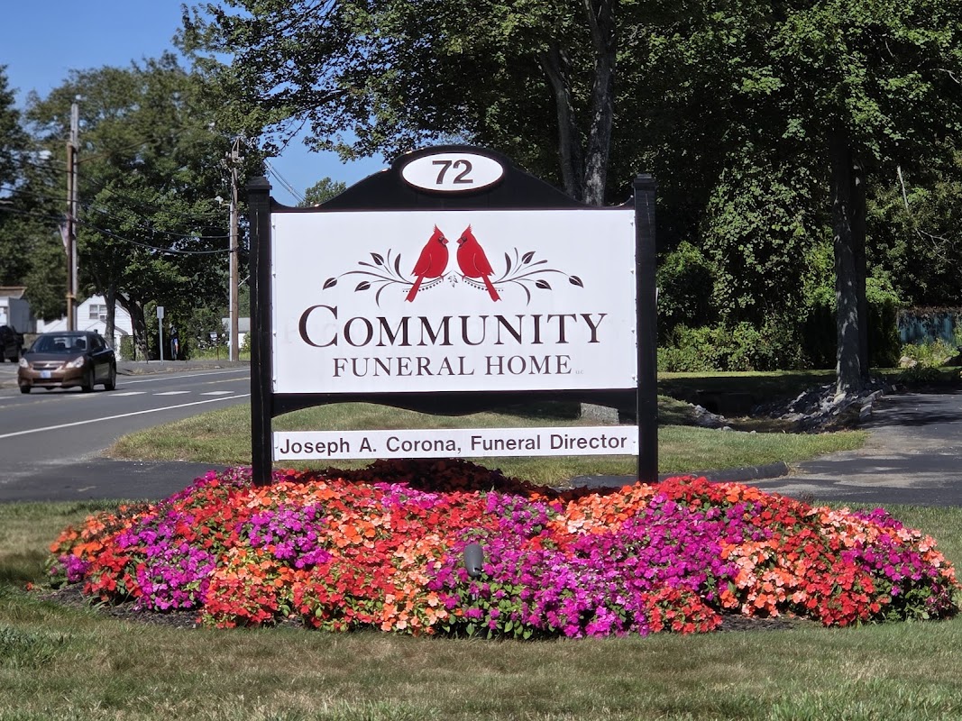 Prospect Community Funeral Home building in Prospect, Connecticut
