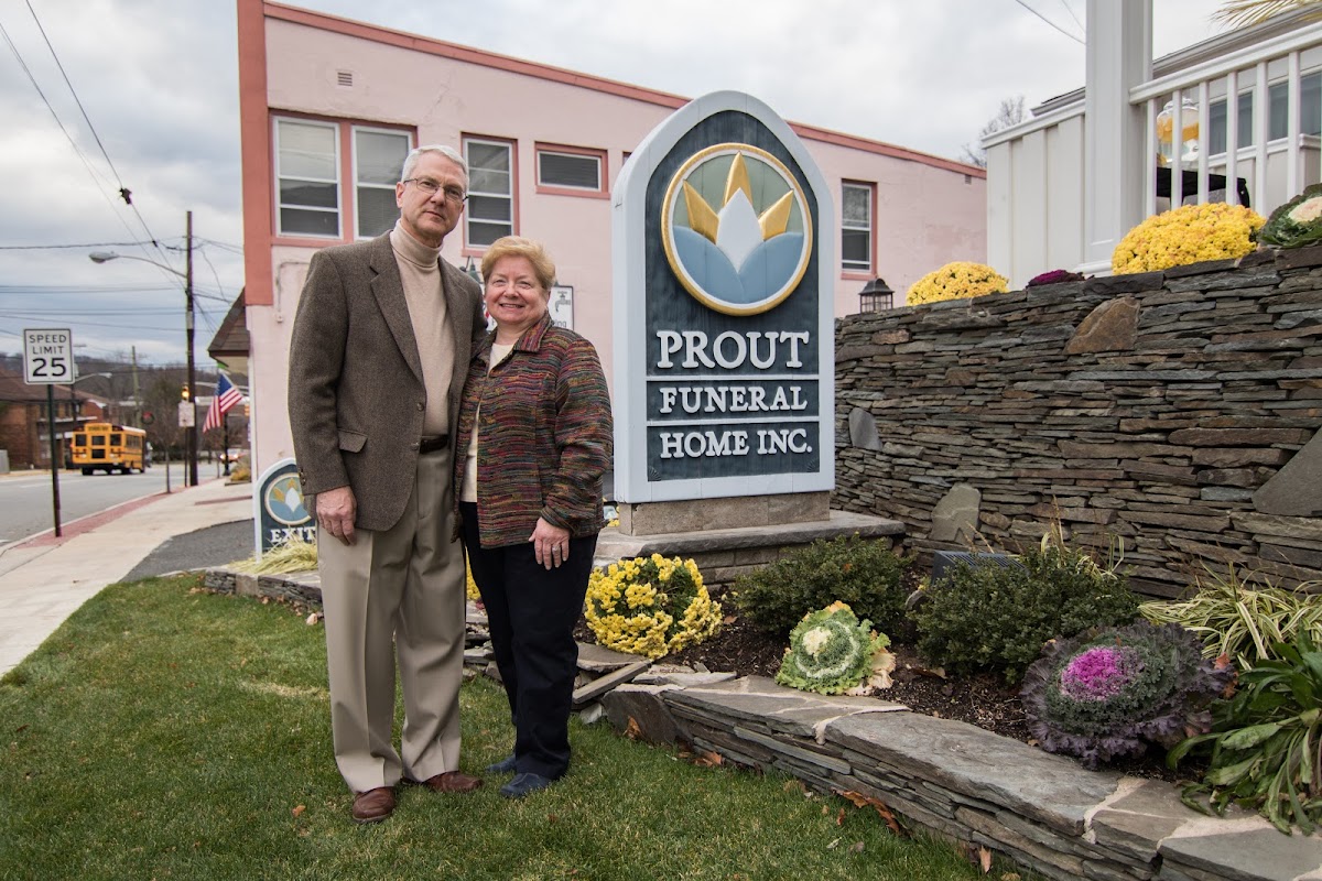 Prout Funeral Home Inc. building in Verona, New Jersey