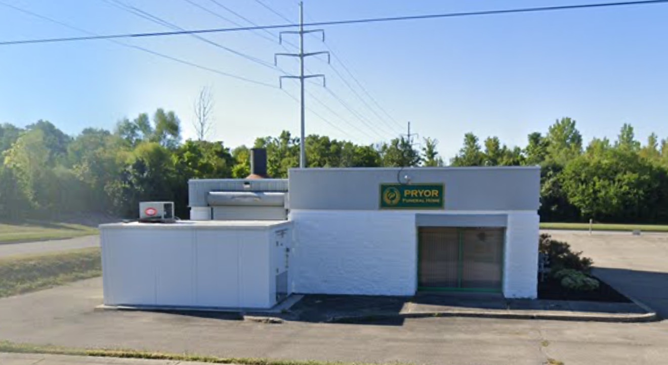 Pryor Crematory & Funeral Home building in Trotwood, Ohio