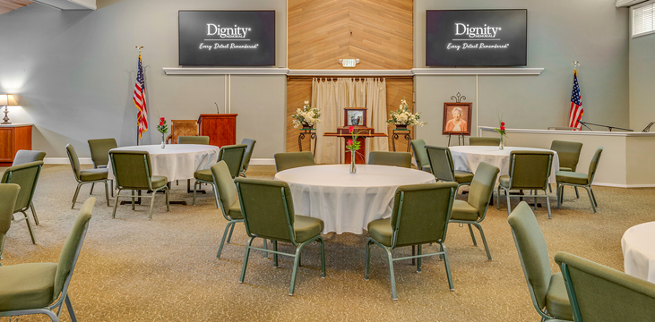 Purdy & Walters with Cassidy Funeral Home building in Everett, Washington
