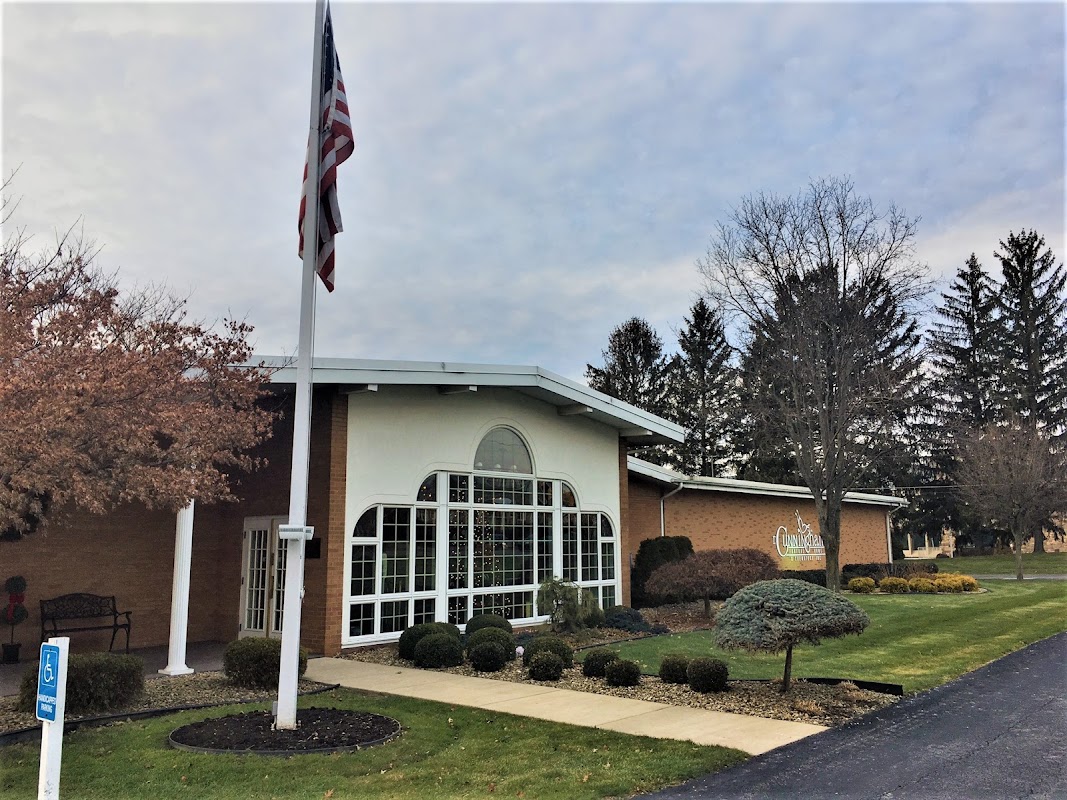 R. Cunningham Funeral Home & Crematory building in New Castle, Pennsylvania