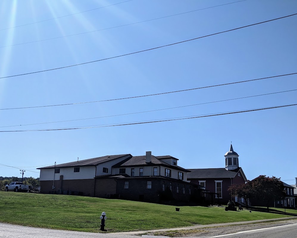 Raynes Funeral Home building in Buffalo, West Virginia