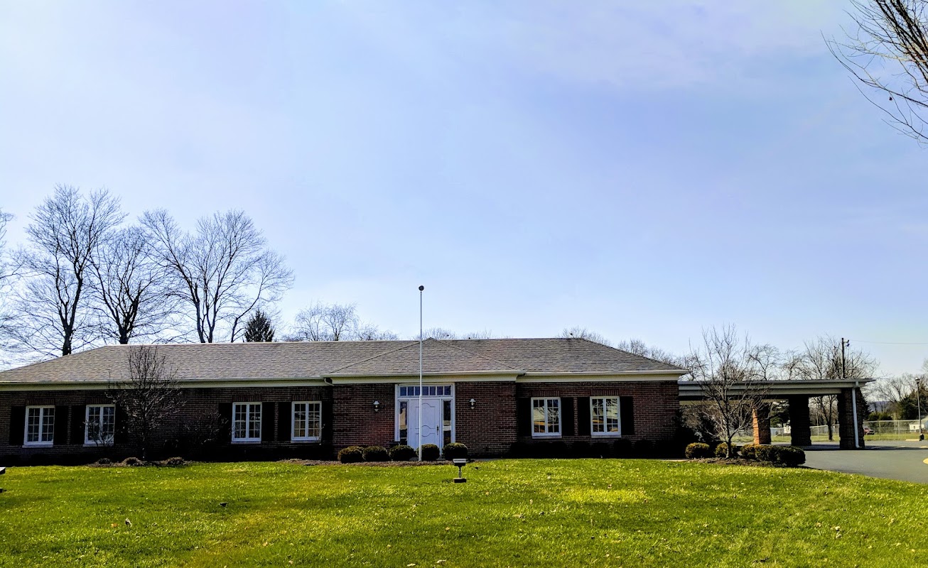 Reed-Egan Funeral Home building in Newark, Ohio