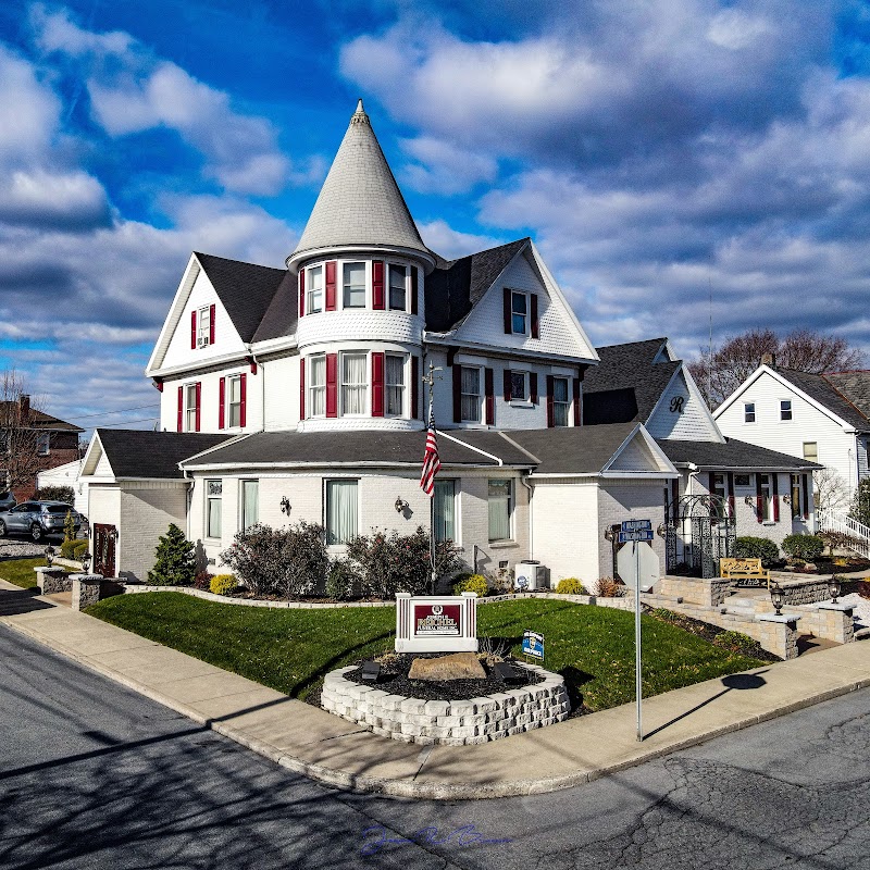 Reichel Funeral Home building in Nazareth, Pennsylvania