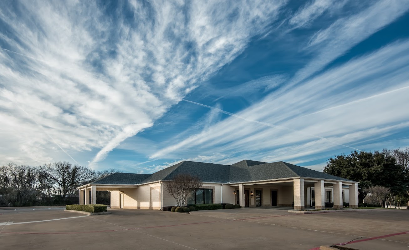 Rest Haven Funeral Home building in Rowlett, Texas