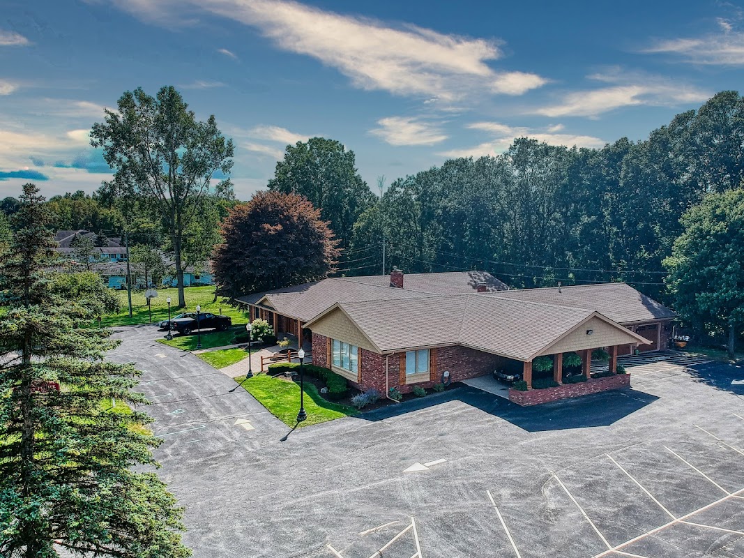 Rewalt Funeral Home & Crematory Service building in Richmond, Michigan