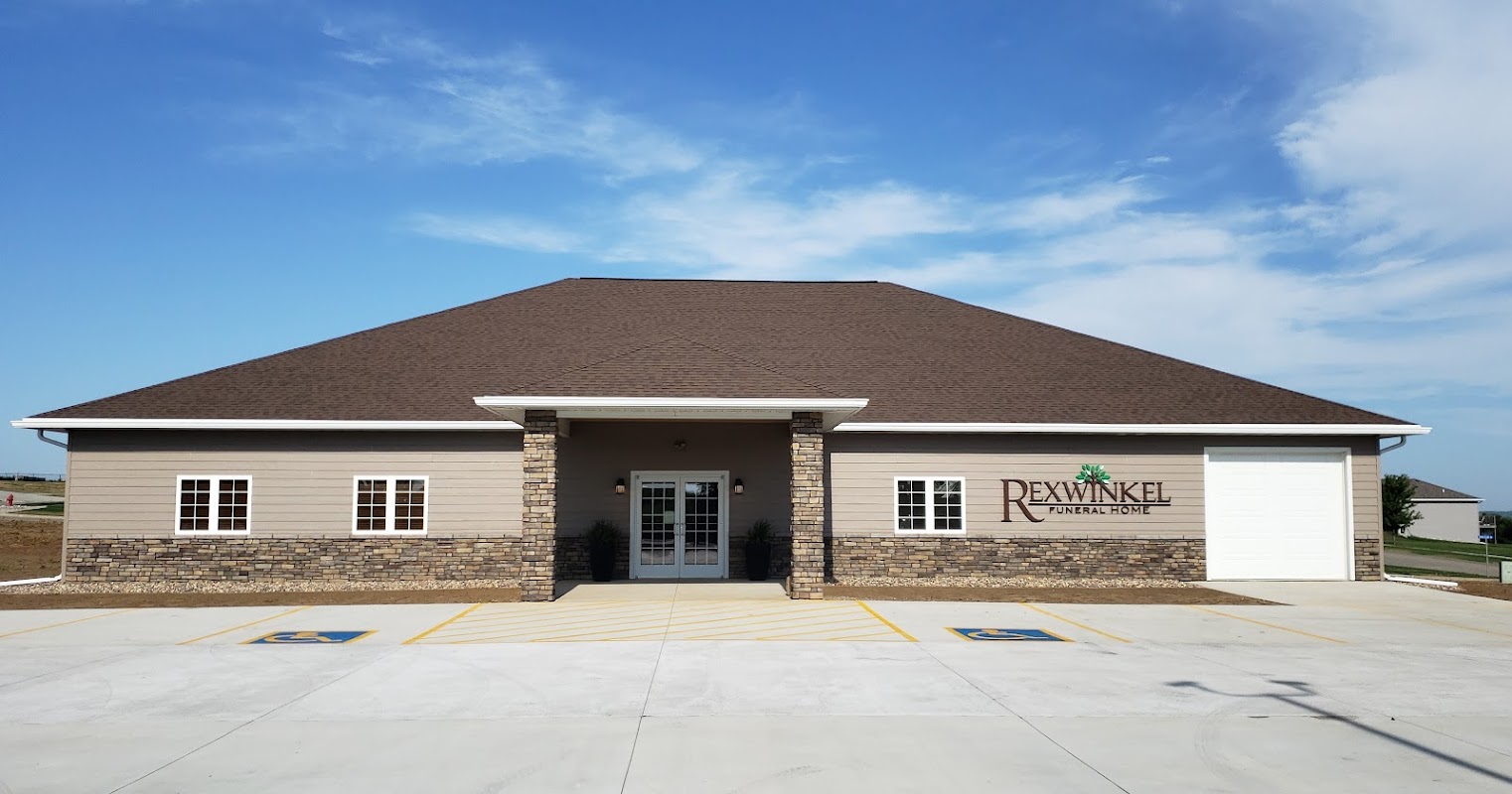 Rexwinkel-Schroeder Funeral Home building in Akron, Iowa